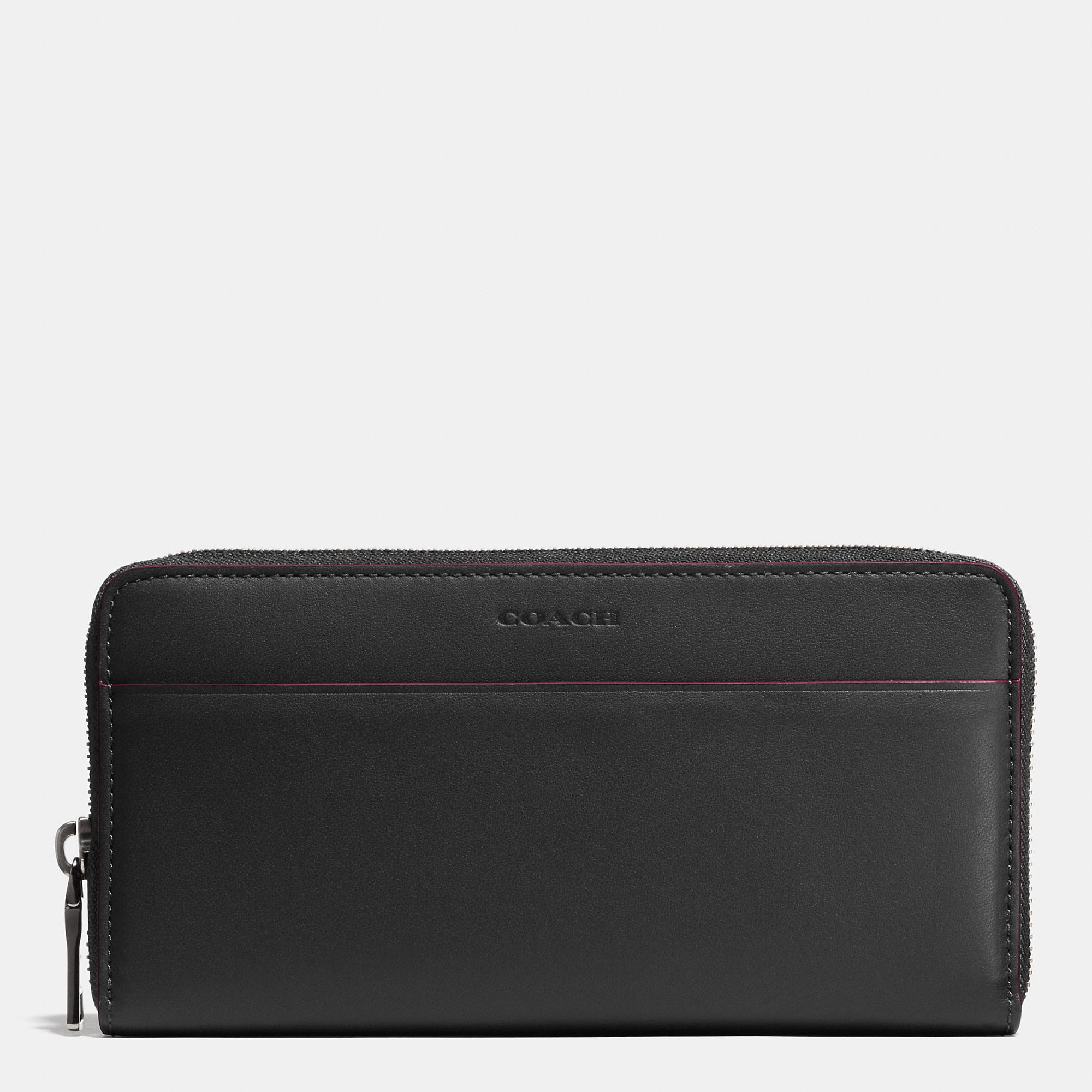 New Realer Coach Accordion Zip Wallet In Glovetanned Leather | Women - Click Image to Close